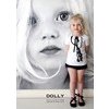 DOLLY značkové tričko „DOLLY face“ (Farba biela ,biela, Veľkosť Veľkosť - Petite 1-3 roky)