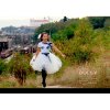 2878 15 romanticka dlha tutu biela modra
