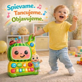 Hudba, rytmus a radosť 🎵 Presne to deti milujú. S CoComelon hračkami sa každý deň mení na malé vystúpenie plné smiechu a...