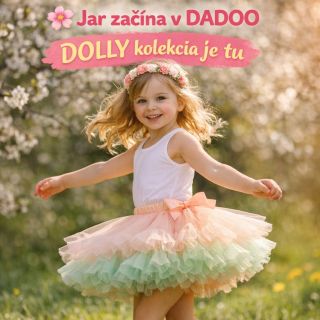 Jar je tu a s ňou prvé slnečné dni ☀️ Čas roztočiť sukničky, vybehnúť von a užívať si detstvo naplno. DOLLY sukne v...