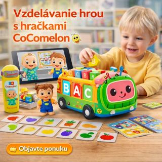Hranie, ktoré má zmysel 🎓 CoComelon nie je len zábava Ale aj učenie formou hry. Farby, zvuky, prvé slová 👶 👉 Vyber si tú...