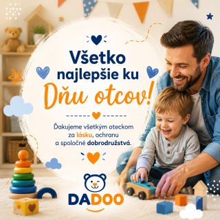 👨‍👧‍👦 Všetko najlepšie ku Dňu otcov! 💙 Dnes patrí veľké ĎAKUJEM všetkým oteckom, ktorí sú hrdinami svojich detí každý deň....