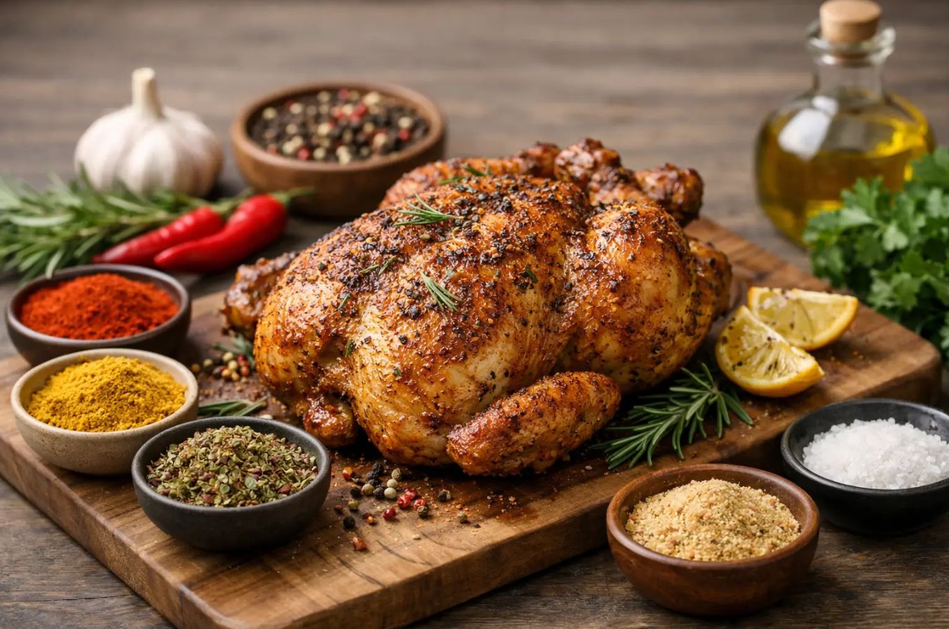 Nejlepší koření na kuře: co opravdu funguje