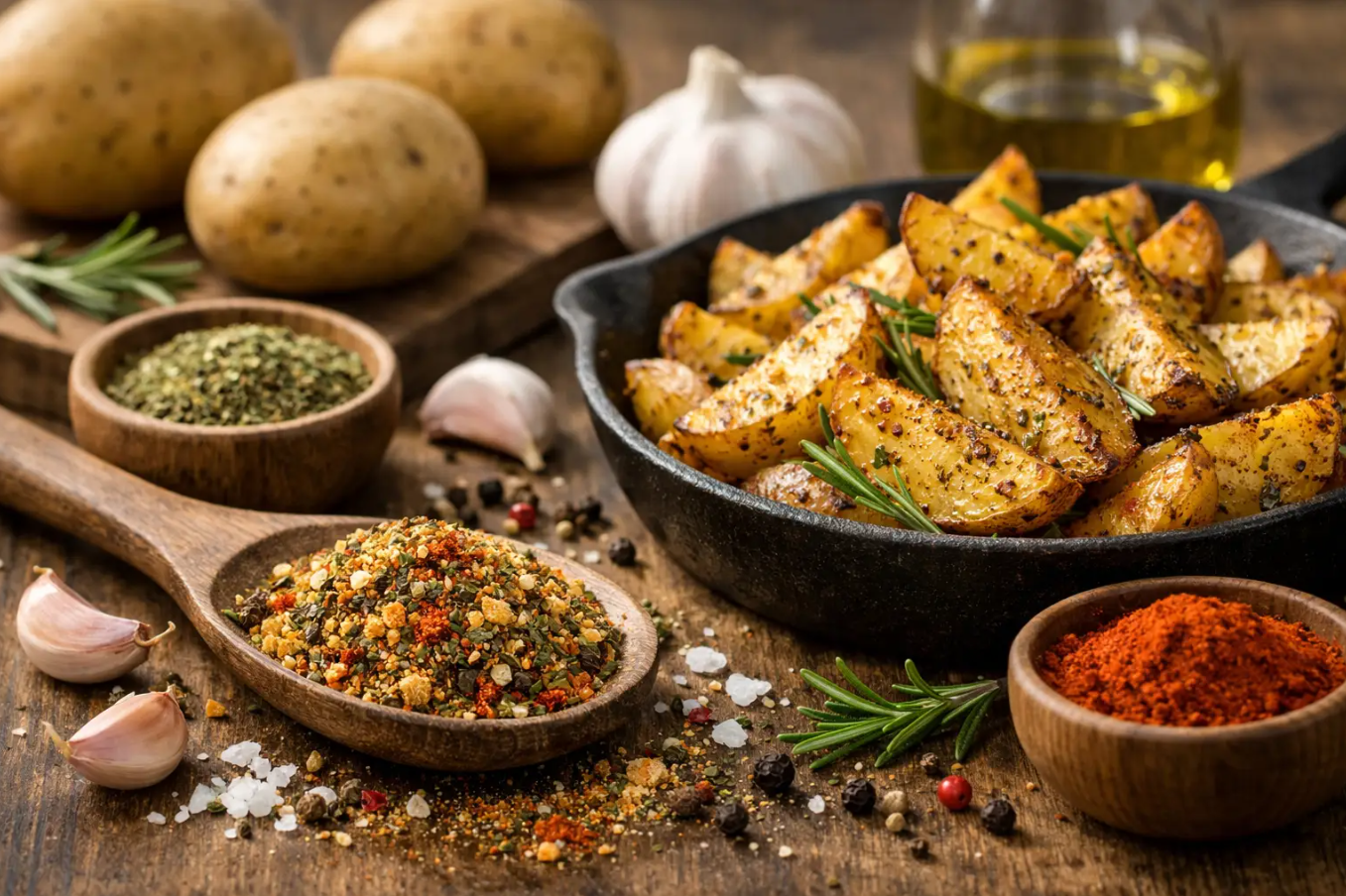 Směs koření na brambory: jak vybrat správně