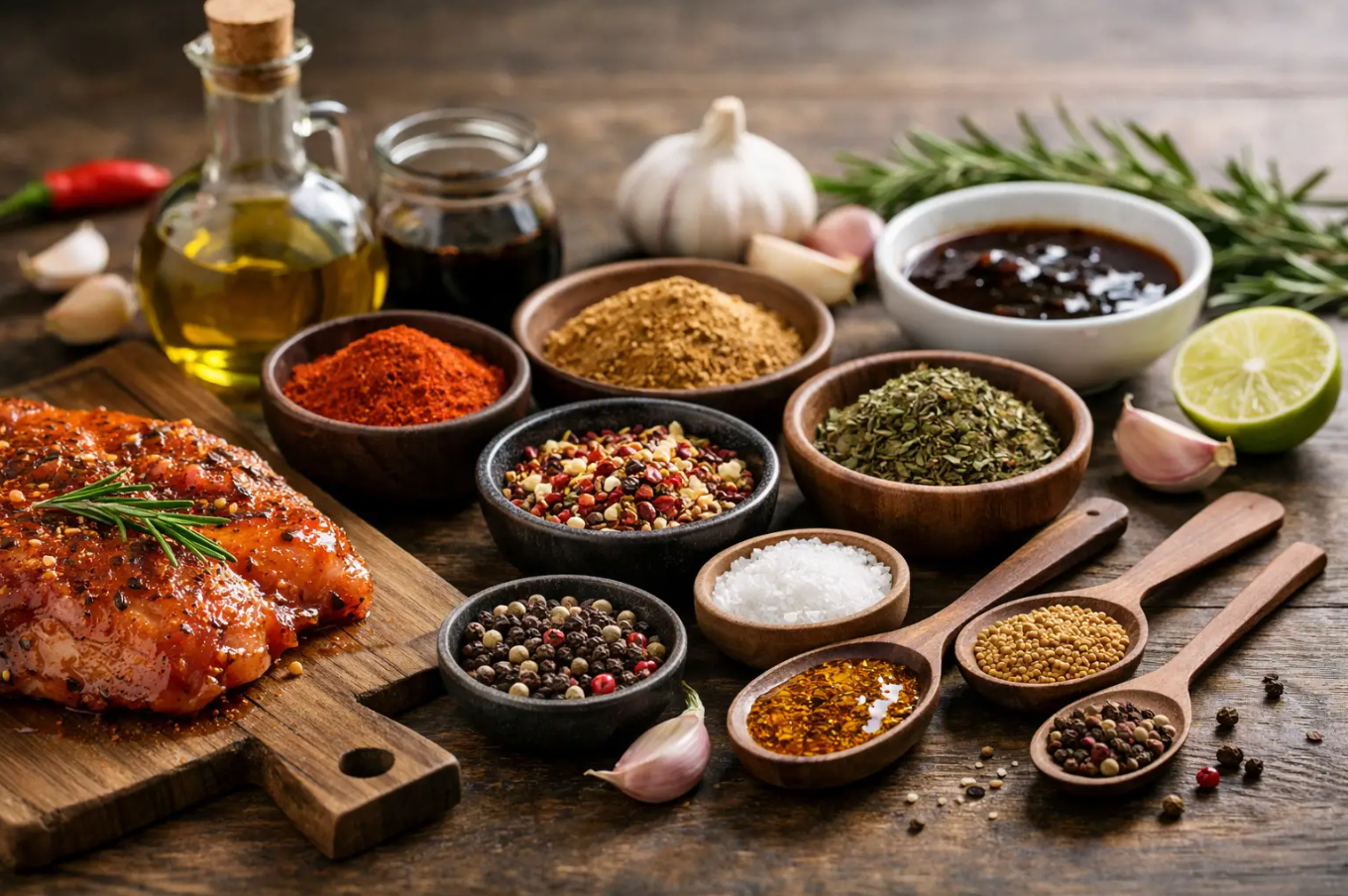 Jak namíchat koření na marinádu správně