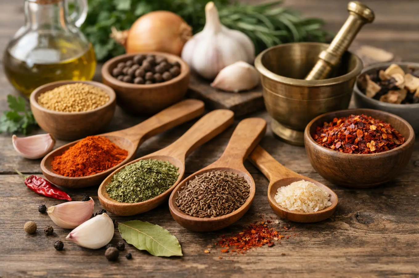 Koření do české kuchyně, které má smysl
