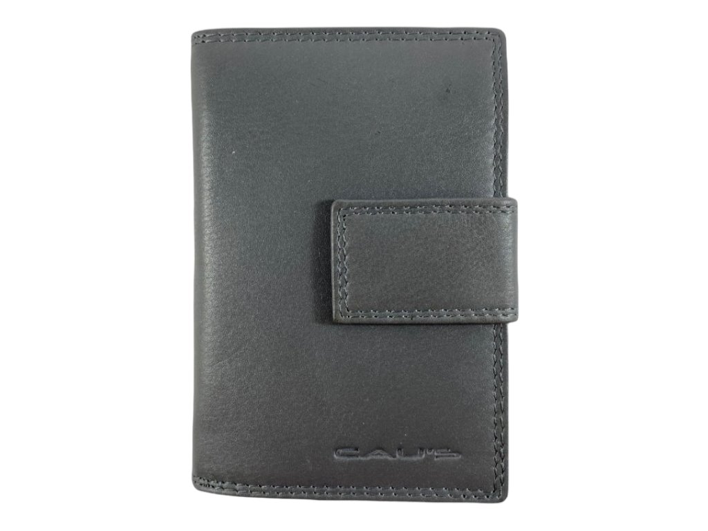 Dámská kožená peněženka - šedá SN07