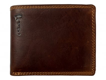 Pánská kožená peněženka Pedro - hnědá 5577