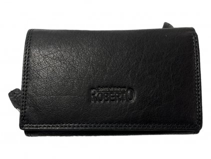 Dámská kožená peněženka Roberto - černá 3173