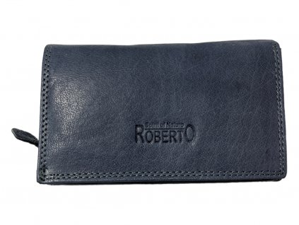 Dámská kožená peněženka Roberto - šedá 3173