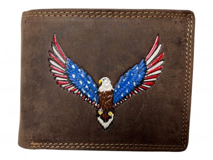 Kožená peněženka s orlem - Lozano 103