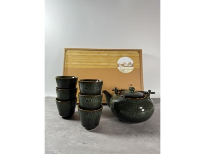 Čínský čajový set - zelená 8885