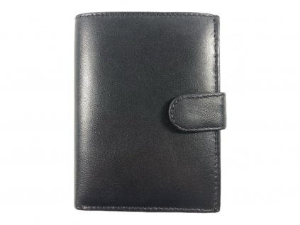 Kožená peněženka - černá LF - 01