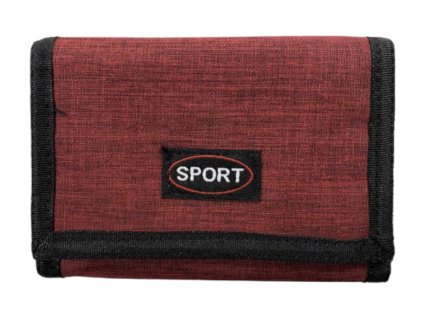 Sport peněženka - červená 2666