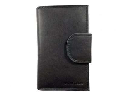 Dámská kožená peněženka - černá 3923