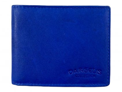 Kožená peněženka - modrá 5601