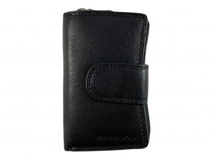 Dámská kožená peněženka - černá SN08