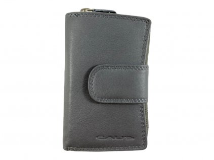 Dámská kožená peněženka - šedá SN08