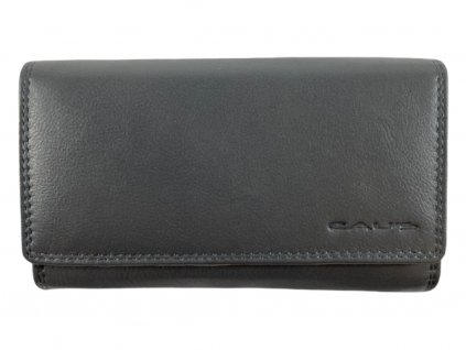 Dámská kožená peněženka - šedá SN05