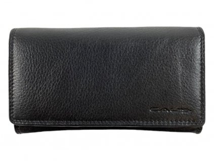 Dámská kožená peněženka - černá SN05