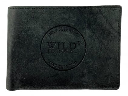 Kožená peněženka - černá 4383
