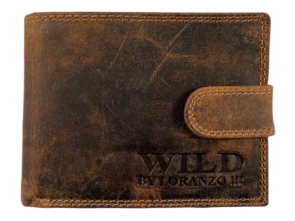 Luxusní pánská kožená peněženka - hnědá 2510