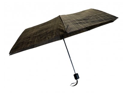 Skládací deštník s motivem - hnědá 1116