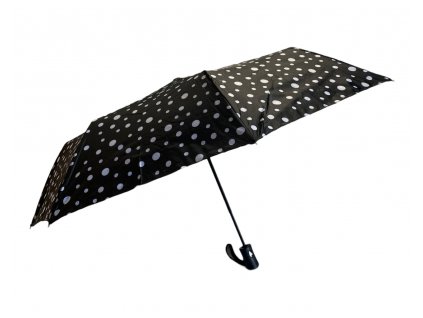 Skladácí deštník s motivem - černobílá 1126