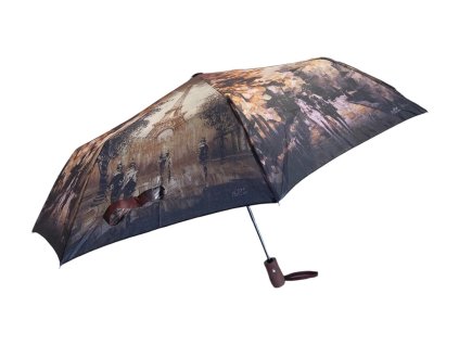 Skladácí deštník s motivem Paříž 1128/D
