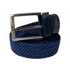 Pletený elastický pásek - modrá 5625