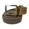 Pletený elastický pásek - béžová 5629/BC