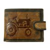 Kožená peněženka s motivem - traktor 117