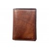 Kvalitní kožená peněženka Lozano - hnědá 2462