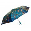 Skladácí deštník s motivem - světle modrá 1129