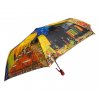 Skladácí deštník s motivem - žlutá 1129