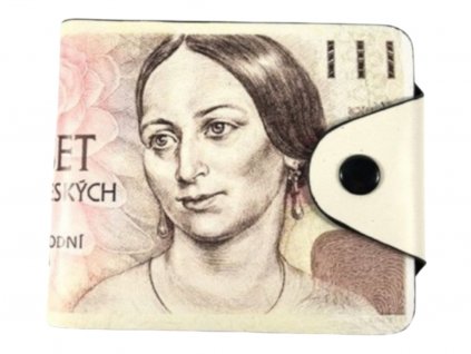 Peňaženka s motívom bankovky - 500Kč
