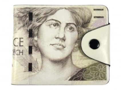 Peňaženka s motívom bankovky - 2000Kč