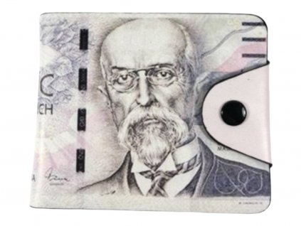 Peňaženka s motívom bankovky - 5000Kč
