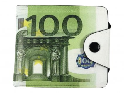 Peňaženka s motívom bankovky - 100€