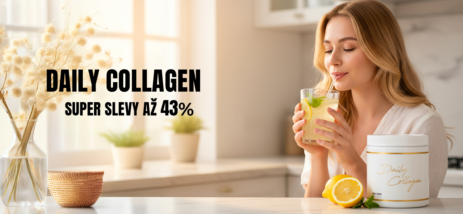 AKCE 2x Daily Collagen Lemon