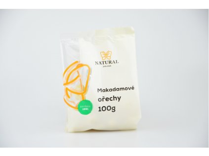 Makadamové ořechy - Natural 100g