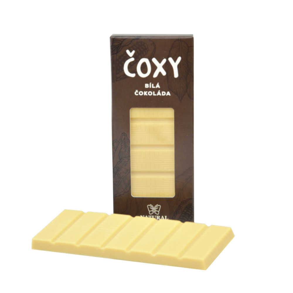 iPlody Natural Čoxy bílá čokoláda s xylitolem 50 g