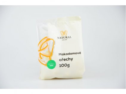 Natural Makadamové orechy - natural 100 g