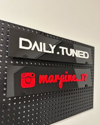 3D SPZ-ky, kdy zákazník chtěl vlastní font i logo instagramu 🔥 #3dtiskarna #3dtisk #3dtisknazakazku #bezramecku #spz...