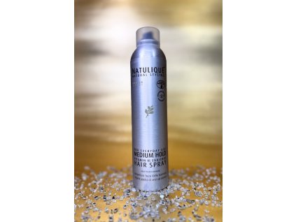 NATULIQUE Medium Hold Hair Spray 300 ml - pečující lak na vlasy