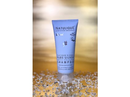 NATULIQUE Pure Silver Shampoo 200 ml - šampon proti žlutým odleskům
