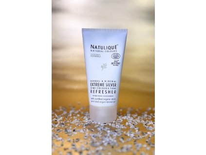 NATULIQUE Extreme Silver Refresher 150 ml - maska s pigmenty