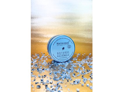 NATULIQUE Medium Hold Hairwax 75 ml - Krémový vosk (pasta) pro přirozenou texturu