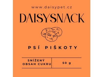 PSÍ PIŠKOTY SE SNÍŽENÝM OBSAHEM CUKRU