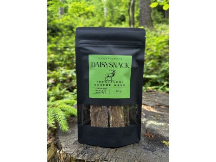 100% JELENÍ SUŠENÉ MASO - PLÁTKY